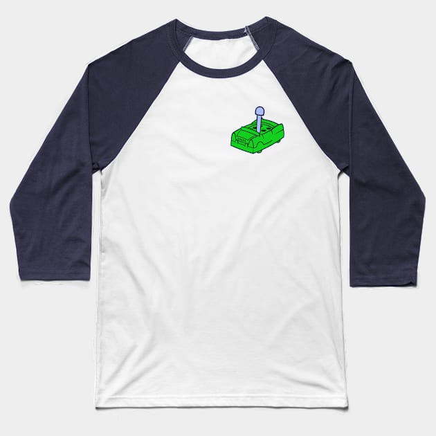 Going Solo (Blue) Baseball T-Shirt by ClayGrahamArt